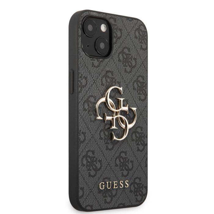 Калъф от Guess PU 4G Metal Logo Case за iPhone 13 Grey - Image 3