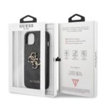 Калъф от Guess PU 4G Metal Logo Case за iPhone 13 Grey - Image 6