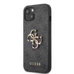 Калъф от Guess PU 4G Metal Logo Case за iPhone 13 Grey