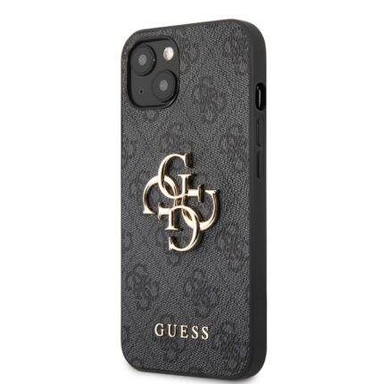 Калъф от Guess PU 4G Metal Logo Case за iPhone 13 Grey