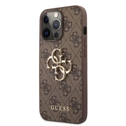 Калъф GUESS 4G Big Metal Logo GUHCP13X4GMGBR for Iphone 13 Pro Max brown