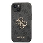Калъф от Guess PU 4G Metal Logo Case за iPhone 14 Plus Grey - Image 2