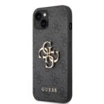 Калъф от Guess PU 4G Metal Logo Case за iPhone 14 Plus Grey