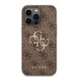 Калъф от Guess PU 4G Metal Logo Case за iPhone 14 Pro Max Brown - Image 2