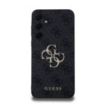 Калъф от Guess case за Samsung Galaxy A35  Black HC PU big 4G metal logo - Image 3