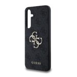 Калъф от Guess case за Samsung Galaxy A35  Black HC PU big 4G metal logo - Image 5