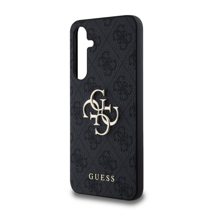 Калъф от Guess case за Samsung Galaxy A35  Black HC PU big 4G metal logo - Image 5
