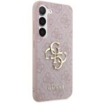 Калъф от Guess за Samsung Galaxy A35  Pink HC PU 4G big metal logo - Image 3