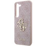Калъф от Guess за Samsung Galaxy A35  Pink HC PU 4G big metal logo - Image 4