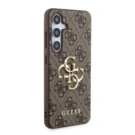 Калъф от Guess PU 4G Metal Logo Case за Samsung Galaxy S24+ Brown - Image 4