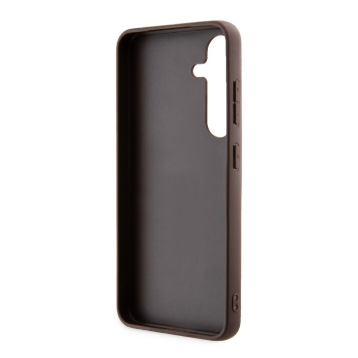 Калъф от Guess PU 4G Metal Logo Case за Samsung Galaxy S24+ Brown - Image 6