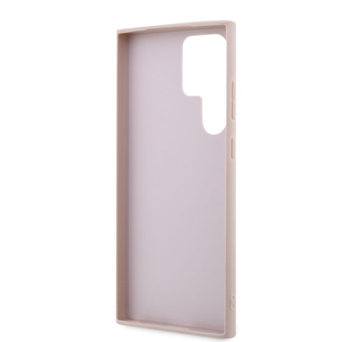 Калъф от Guess PU 4G Metal Logo Case за Samsung Galaxy S24 Ultra Pink - Image 6
