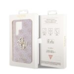 Калъф от Guess PU 4G Metal Logo Case за Samsung Galaxy S24 Ultra Pink - Image 7