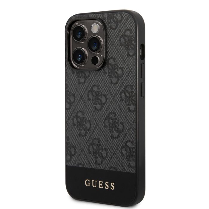 Калъф от  Guess 4G Stripe Case за iPhone 14 Pro Grey - Image 3