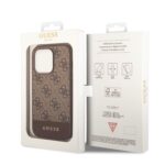 Калъф от Guess 4G Stripe Case за iPhone 14 Pro - Max Brown - Image 6