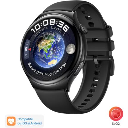 Часовник Huawei Watch 4, 46mm, Black