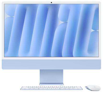 iMac 24 Retina 4.5K | M4 чип с 10 ядрен CPU и 10 ядрен GPU | 16GB памет | 256GB SSD - Blue