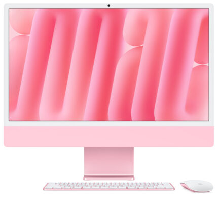 iMac 24 Retina 4.5K | M4 чип с 10 ядрен CPU и 10 ядрен GPU | 16GB памет | 256GB SSD - Pink