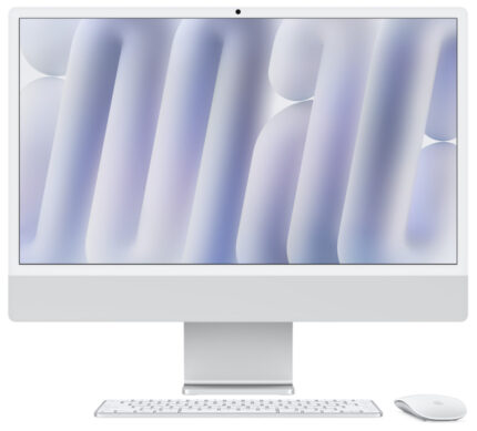 iMac 24 Retina 4.5K | M4 чип с 8 ядрен CPU и 8 ядрен GPU | 16GB памет | 256GB SSD - Silver