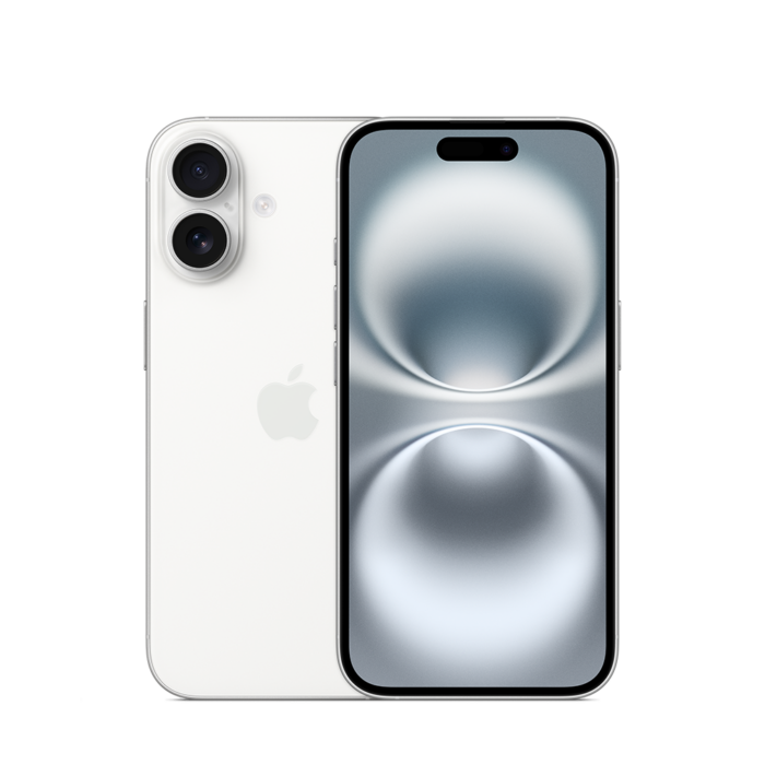 Смартфон Apple iPhone 16 128GB White - Image 1