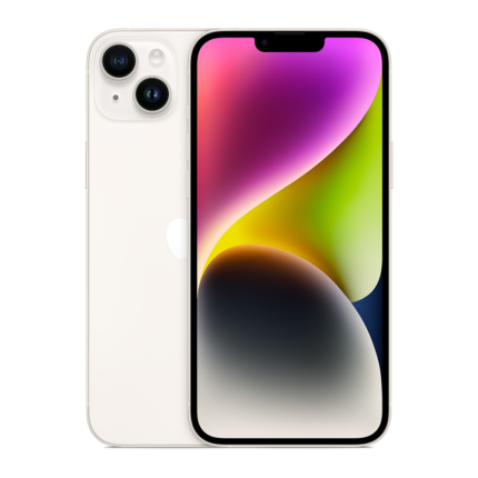 Смартфон Apple iPhone 14 Plus,128GB, 5G, Starlight