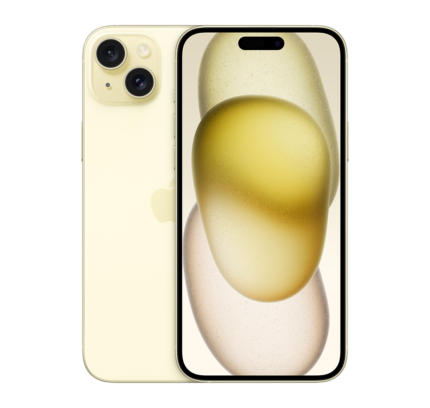 Смартфон Apple iPhone 15 Plus, 128GB, 5G, Yellow
