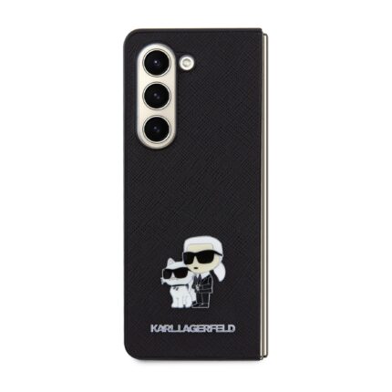 Калъф от Karl Lagerfeld case за Samsung Galaxy Z Fold 5  black HC SAFFIANO K and C PIN