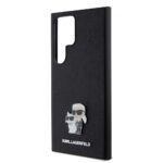 Калъф от Karl Lagerfeld PU Saffiano Metal Karl and Choupette Case за Samsung Galaxy S24 Ultra Black - Image 5