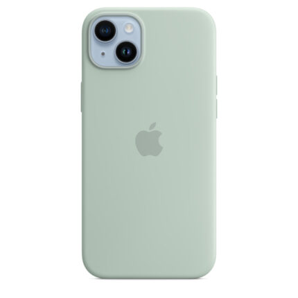 Калъф от Apple за iPhone 14 Plus Silicone Case with MagSafe - Succulent