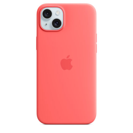 Калъф от Apple за  iPhone 15 Plus Silicone Case с MagSafe - Guava