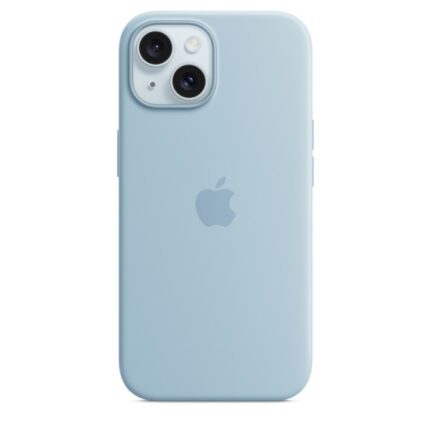 Калъф от Apple за iPhone 15 Silicone Case with MagSafe - Light Blue