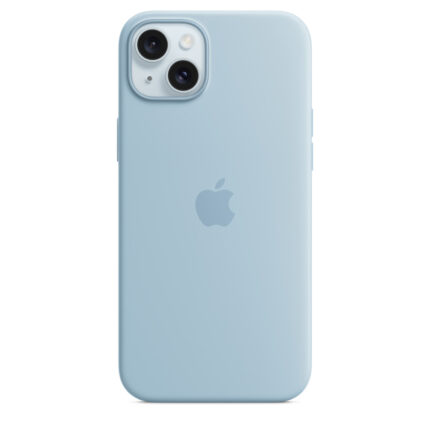 Калъф от Apple за iPhone 15 Plus Silicone Case with MagSafe - Light Blue