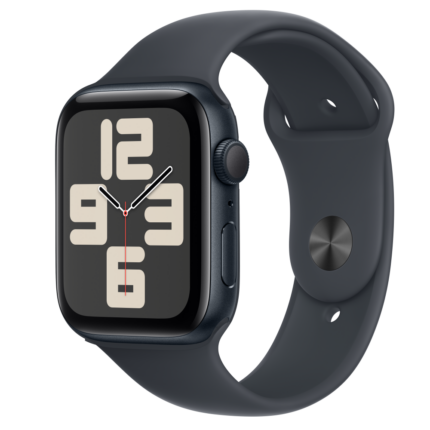 Apple Watch SE2 v3 GPS 44mm Midnight Alu Case with Midnight Sport Band - S/M