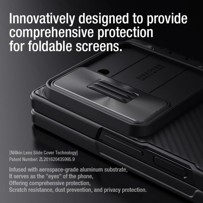 Калъф от Nillkin CamShield FOLD Stand Hard Case for Samsung Galaxy Z Fold 6 Black - Image 3