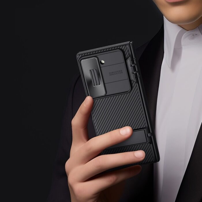 Калъф от Nillkin CamShield FOLD Stand Hard Case for Samsung Galaxy Z Fold 6 Black - Image 8