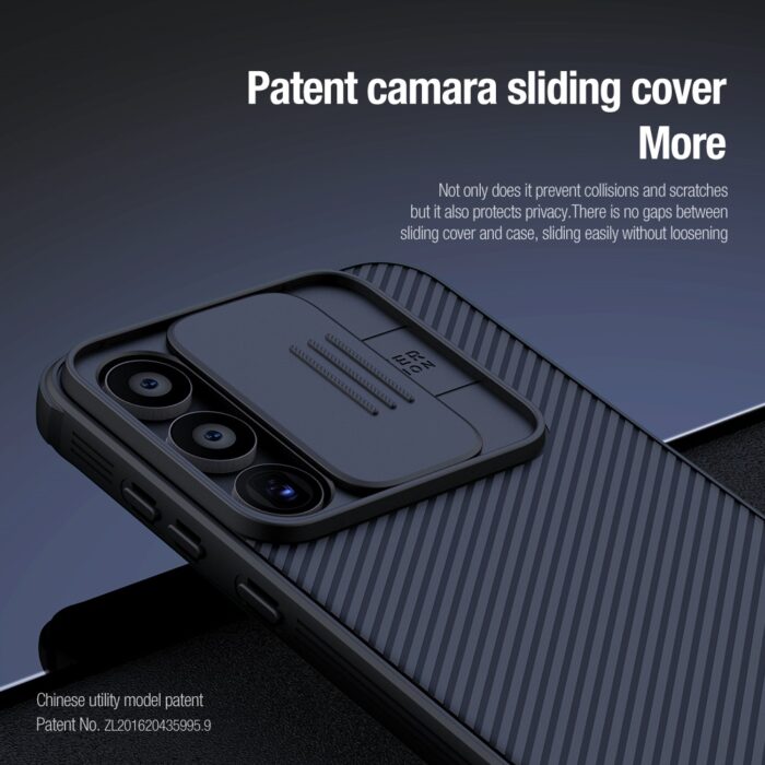 Калъф от Nillkin CamShield PRO Hard Case за Samsung Galaxy A55 5G Black - Image 3