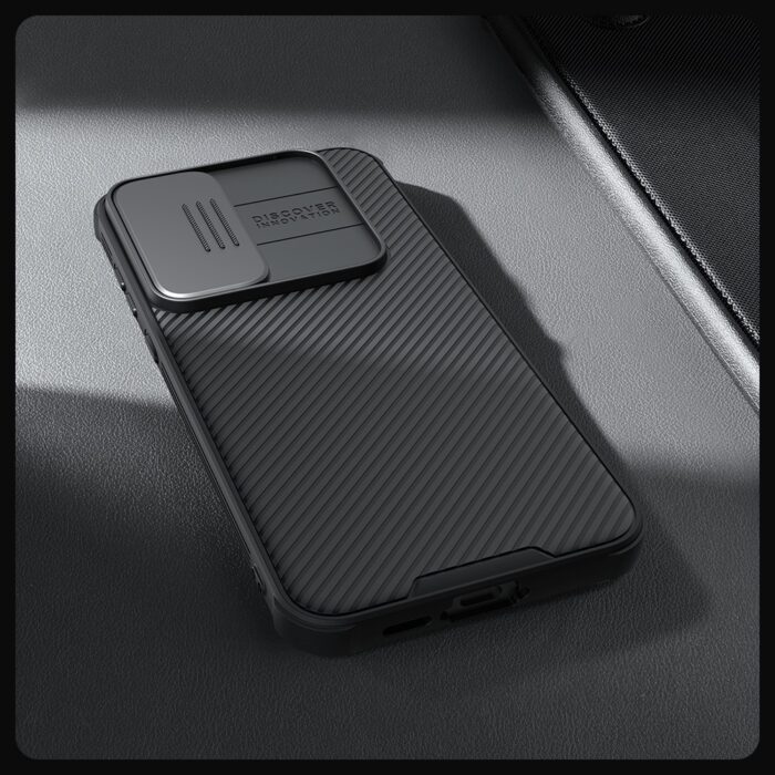 Калъф от Nillkin CamShield PRO Hard Case за Samsung Galaxy A55 5G Black - Image 6