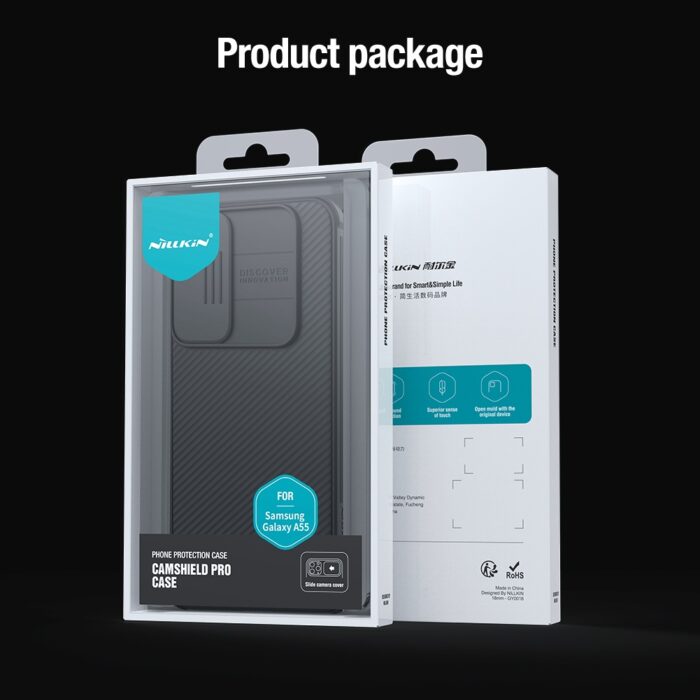 Калъф от Nillkin CamShield PRO Hard Case за Samsung Galaxy A55 5G Black - Image 7