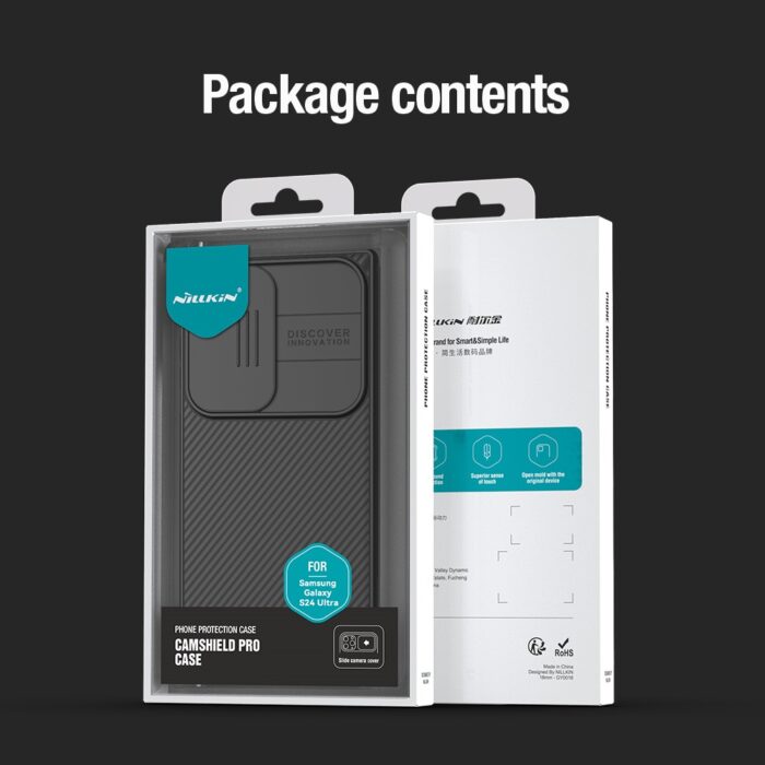 Калъф от Nillkin CamShield PRO Hard Case за Samsung Galaxy S24 Ultra Black - Image 8