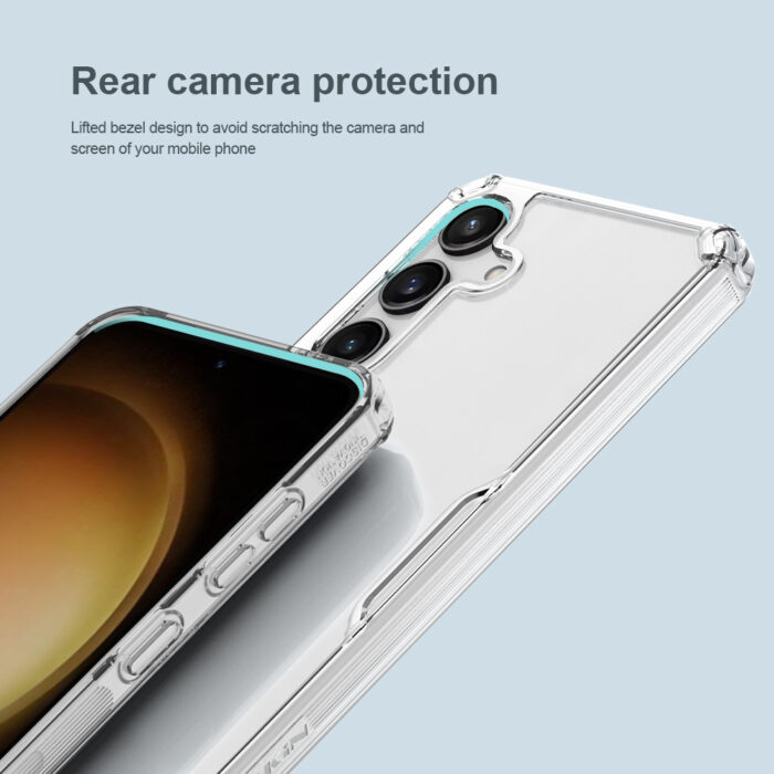 Калъф Nillkin Nature TPU PRO Cover for Samsung Galaxy S24+ Transparent - Image 4