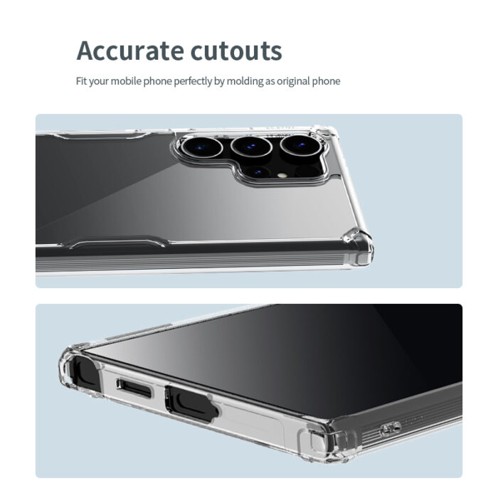 Калъф Nillkin Nature TPU PRO Cover for Samsung Galaxy S24 Ultra Transparen - Image 4