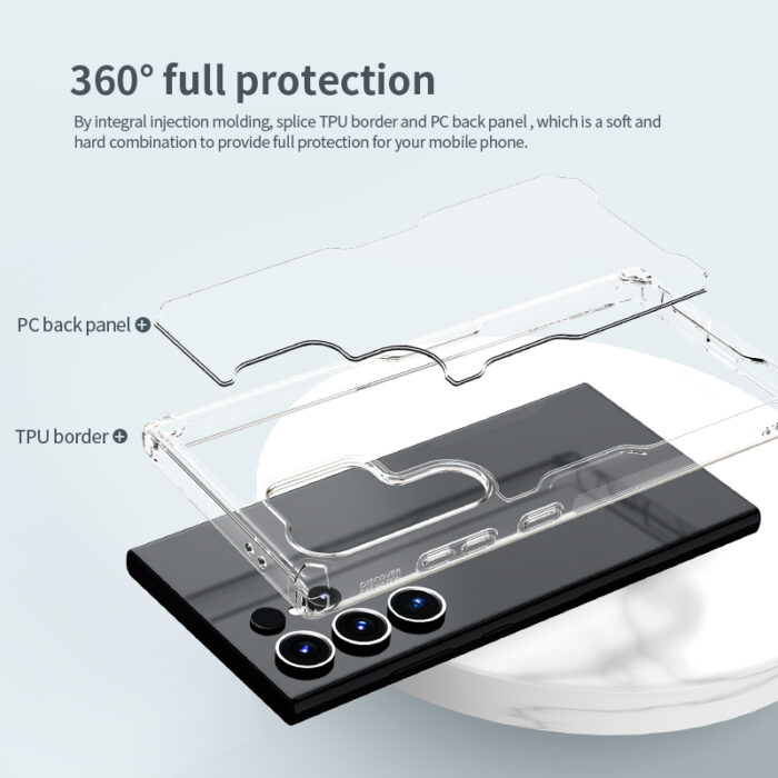 Калъф Nillkin Nature TPU PRO Cover for Samsung Galaxy S24 Ultra Transparen - Image 8
