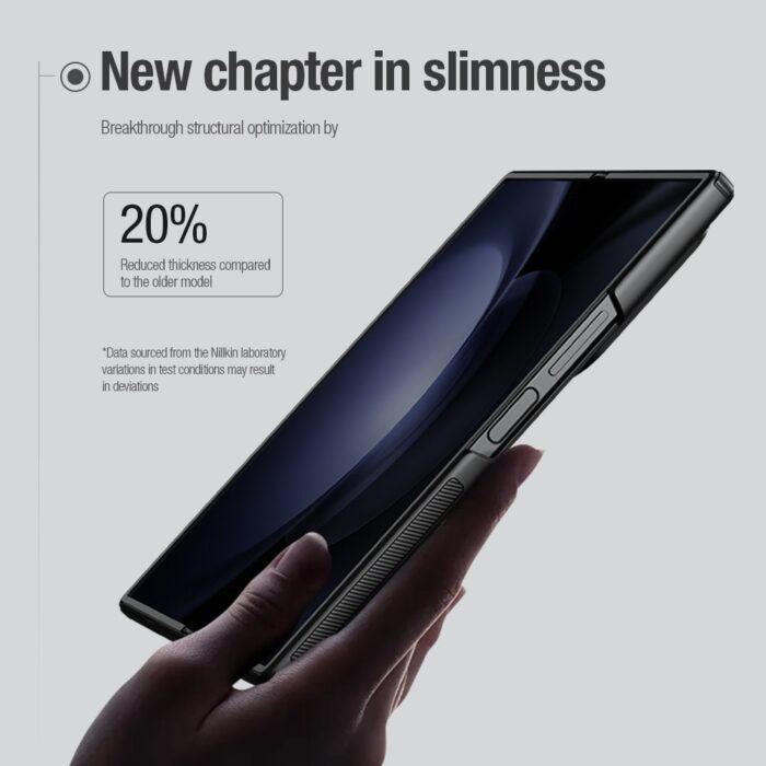 Калъф от Nillkin Super Frosted FOLD Back Cover for Samsung Galaxy Z Fold 6 Black - Image 5