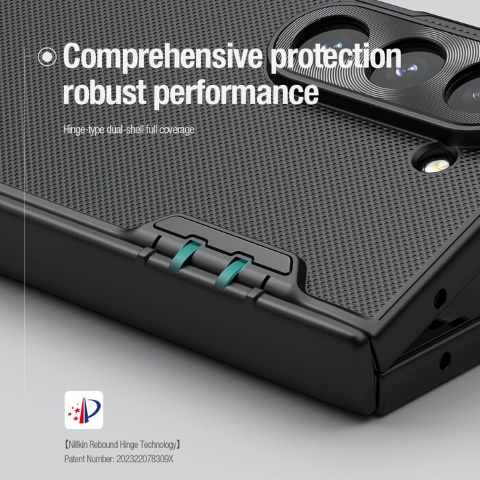 Калъф от Nillkin Super Frosted FOLD Back Cover for Samsung Galaxy Z Fold 6 Black - Image 8