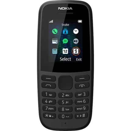 Мобилен телефон Nokia 105 (2019), Dual SIM, Black