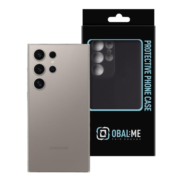 Калъф от OBALME Matte TPU Case за Samsung Galaxy S24 Ultra Black - Image 3