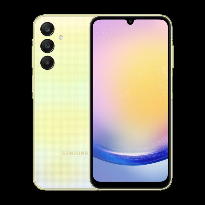 Смартфон Samsung Galaxy A25, Dual SIM, 128GB, 6GB RAM, 5G, Personality Yellow - Image 1