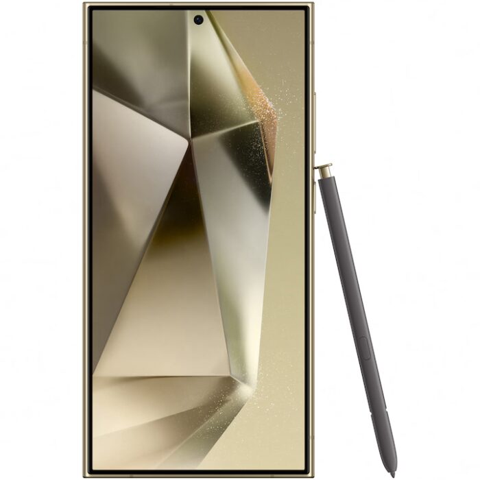 Смартфон Samsung Galaxy S24 Ultra, Dual SIM, 5G, 256GB, 12GB RAM, Titanium Yellow - Image 3