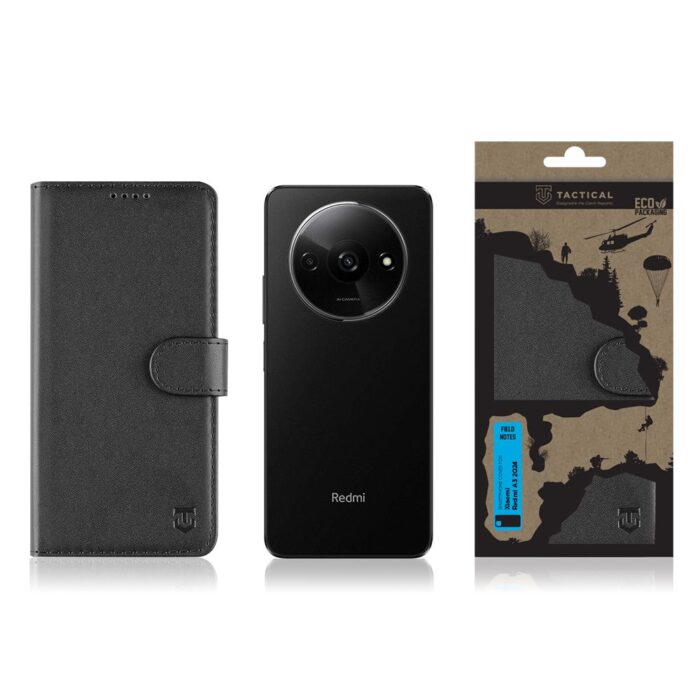 Калъф от Tactical Field Notes for Xiaomi Redmi A3 2024 Black - Image 3