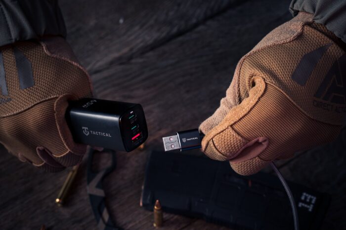 Зарядно Tactical FlashBang GaN 65W Black - Image 7